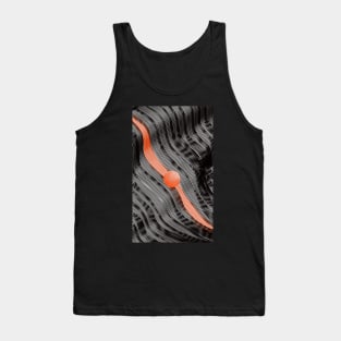 Abstract waves and marble Tank Top